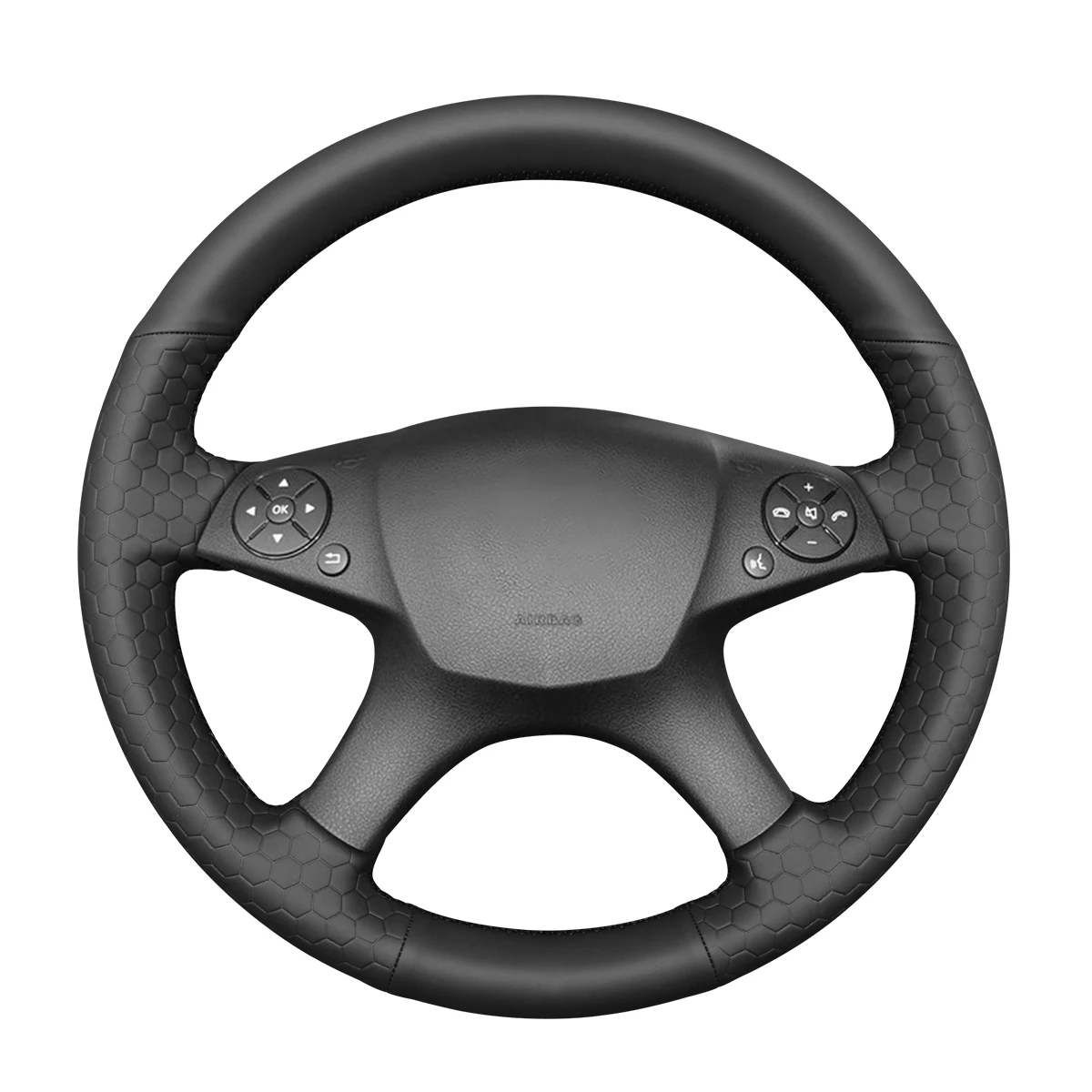 Кожаный чехол на руль автомобиля Bioeon Hive для Mercedes-Benz W204 C-Class C280 C230 C180 C260 C200 C300
Кожаный чехол на руль автомобиля Bioeon Hive для Mercedes-Benz W204 C-Class C280 C230 C180 C260 C200 C300