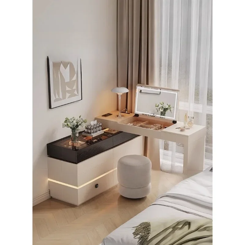 Medieval cream wind small apartment corner dresser desk
Medieval cream wind small apartment corner dresser desk