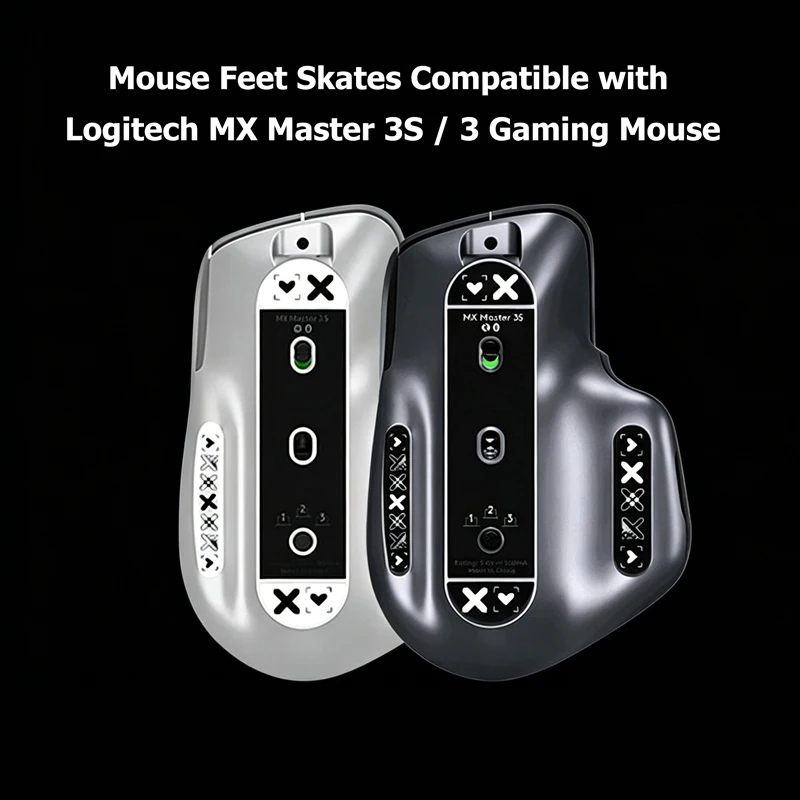 Glass Mouse Skates for Logitech MX Master 3/3s Mouse Feet Pads Smooth Durable Slim 2.5D Curved Edge Mice Replacement Accessories
Glass Mouse Skates for Logitech MX Master 3/3s Mouse Feet Pads Smooth Durable Slim 2.5D Curved Edge Mice Replacement Accessories