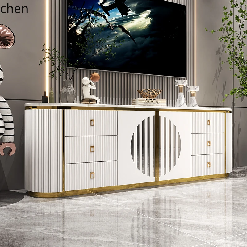 HXL light luxury TV cabinet simple modern rock slab TV background wall cabinet small apartment high bedroom floor cabinet
HXL light luxury TV cabinet simple modern rock slab TV background wall cabinet small apartment high bedroom floor cabinet