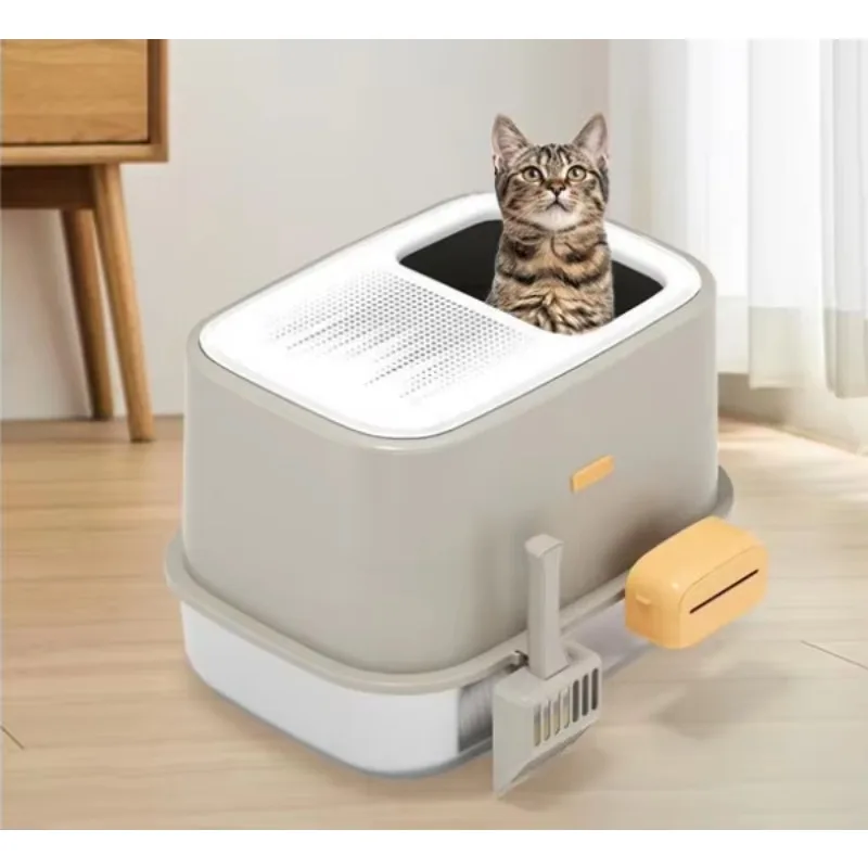 STLF Easy Assembly Sliding Scoop Manual Easy Cleaning Portable Stainless Steel Cat Toilet Furniture Cat LitterS Box
STLF Easy Assembly Sliding Scoop Manual Easy Cleaning Portable Stainless Steel Cat Toilet Furniture Cat LitterS Box
