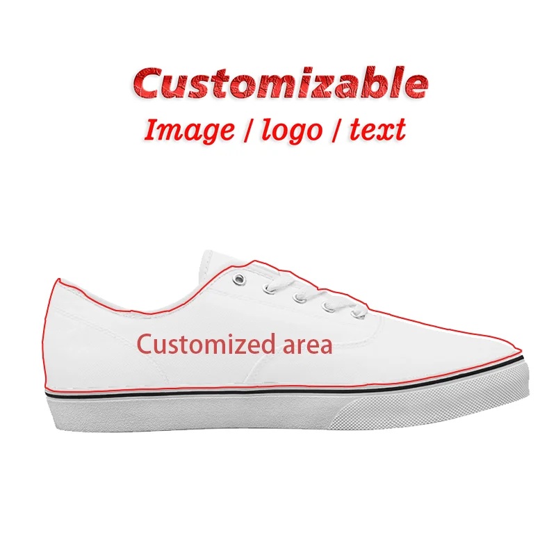 Customizable logo image text high-quality casual canvas shoes accept custom orders from businesses and individuals
Customizable logo image text high-quality casual canvas shoes accept custom orders from businesses and individuals