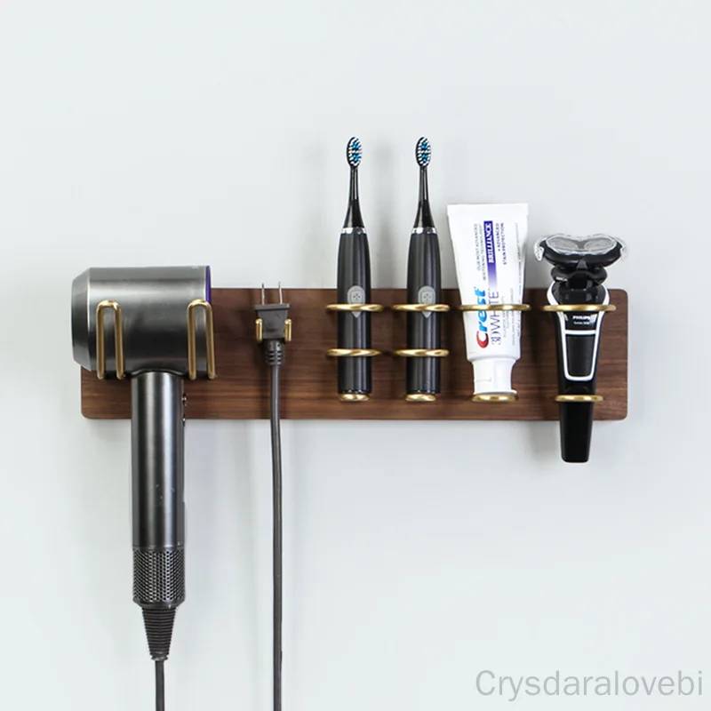 Wall Mounted Bath Shelf Households Rack Hair Blow Dryer Shelf Hair Dryer Holder for Dyson Solid Wood Walnut Bathroom Rack
Wall Mounted Bath Shelf Households Rack Hair Blow Dryer Shelf Hair Dryer Holder for Dyson Solid Wood Walnut Bathroom Rack