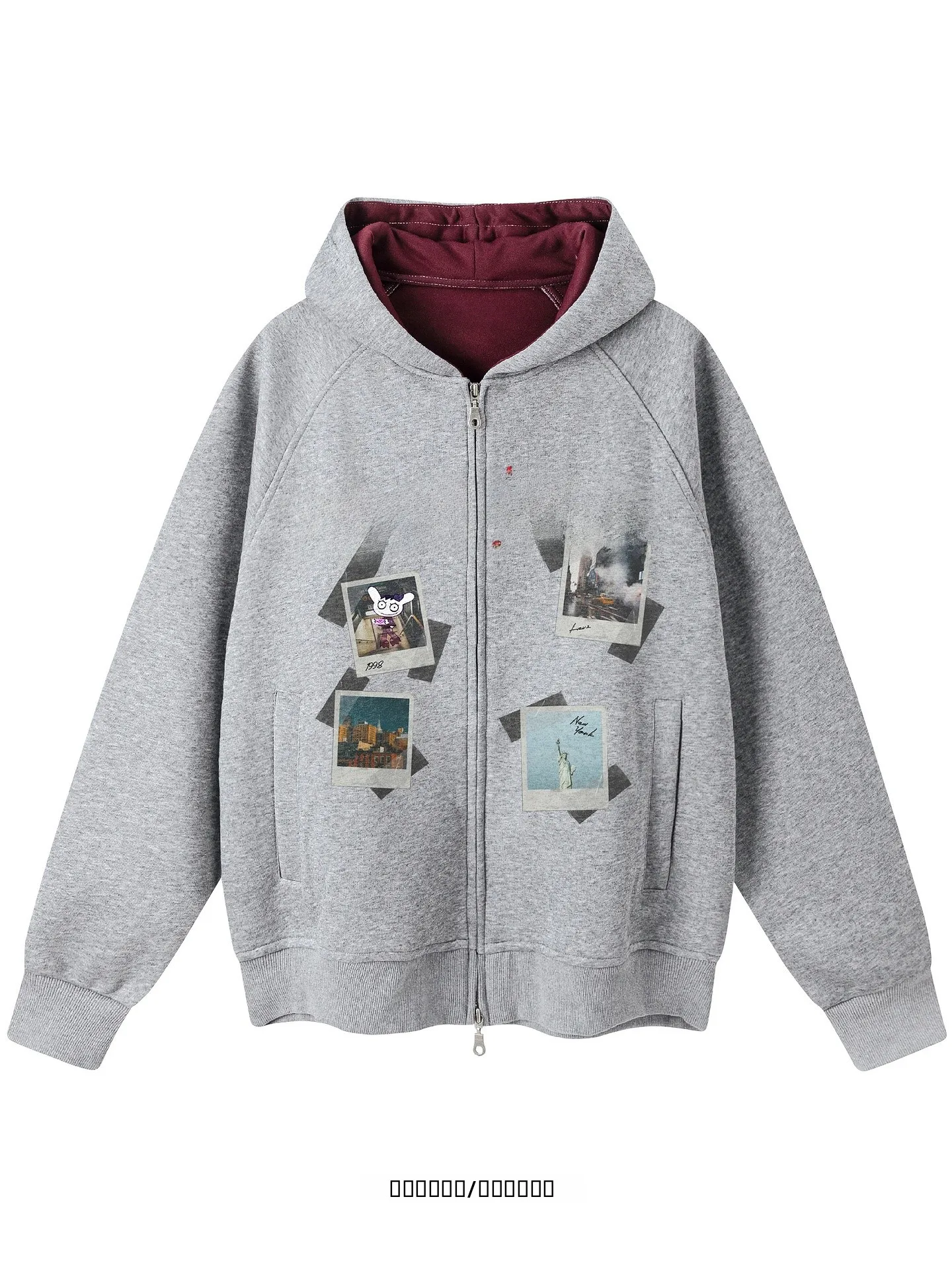 Свободная толстовка-худи с принтом и молнией, из дышащей ткани (хлопок/полиэстер), с длинными рукавами, для повседневной носки.
Свободная толстовка-худи с принтом и молнией, из дышащей ткани (хлопок/полиэстер), с длинными рукавами, для повседневной носки.