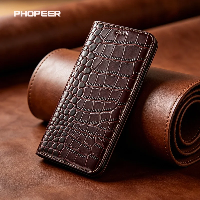 Luxury Genuine Leather Case for Tecno Pova 7 6 5 4 3 2 Pro Neo Ultra 4G 5G crocodile grain card pack phone case
Luxury Genuine Leather Case for Tecno Pova 7 6 5 4 3 2 Pro Neo Ultra 4G 5G crocodile grain card pack phone case