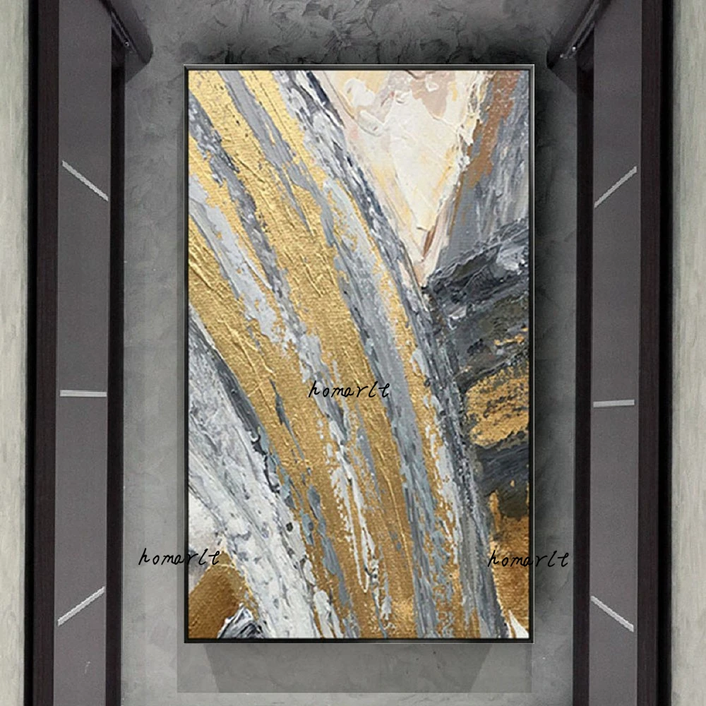 Large Size 100% Hand Painted Abstract Oil Painting Modern Gold Beach Sandy Picture On Canvas Picture For Living Room Home Decor
Large Size 100% Hand Painted Abstract Oil Painting Modern Gold Beach Sandy Picture On Canvas Picture For Living Room Home Decor