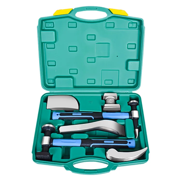 6-Piece High Carbon Steel Auto Body Dent Repair Hammer Set Craft Panel Beating Hammer Heavy Duty Auto Body Hammer
6-Piece High Carbon Steel Auto Body Dent Repair Hammer Set Craft Panel Beating Hammer Heavy Duty Auto Body Hammer