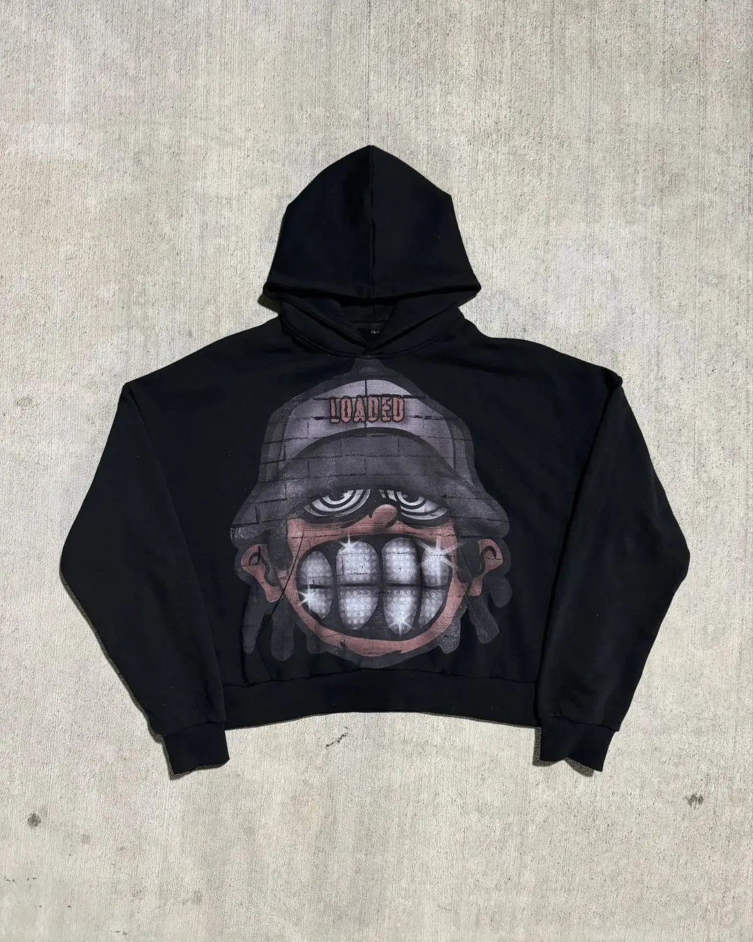 Retro big face print oversized hoodie y2k tops streetwear goth tracksuit men harajuku hoodies women sweatshirt men clothing
Retro big face print oversized hoodie y2k tops streetwear goth tracksuit men harajuku hoodies women sweatshirt men clothing