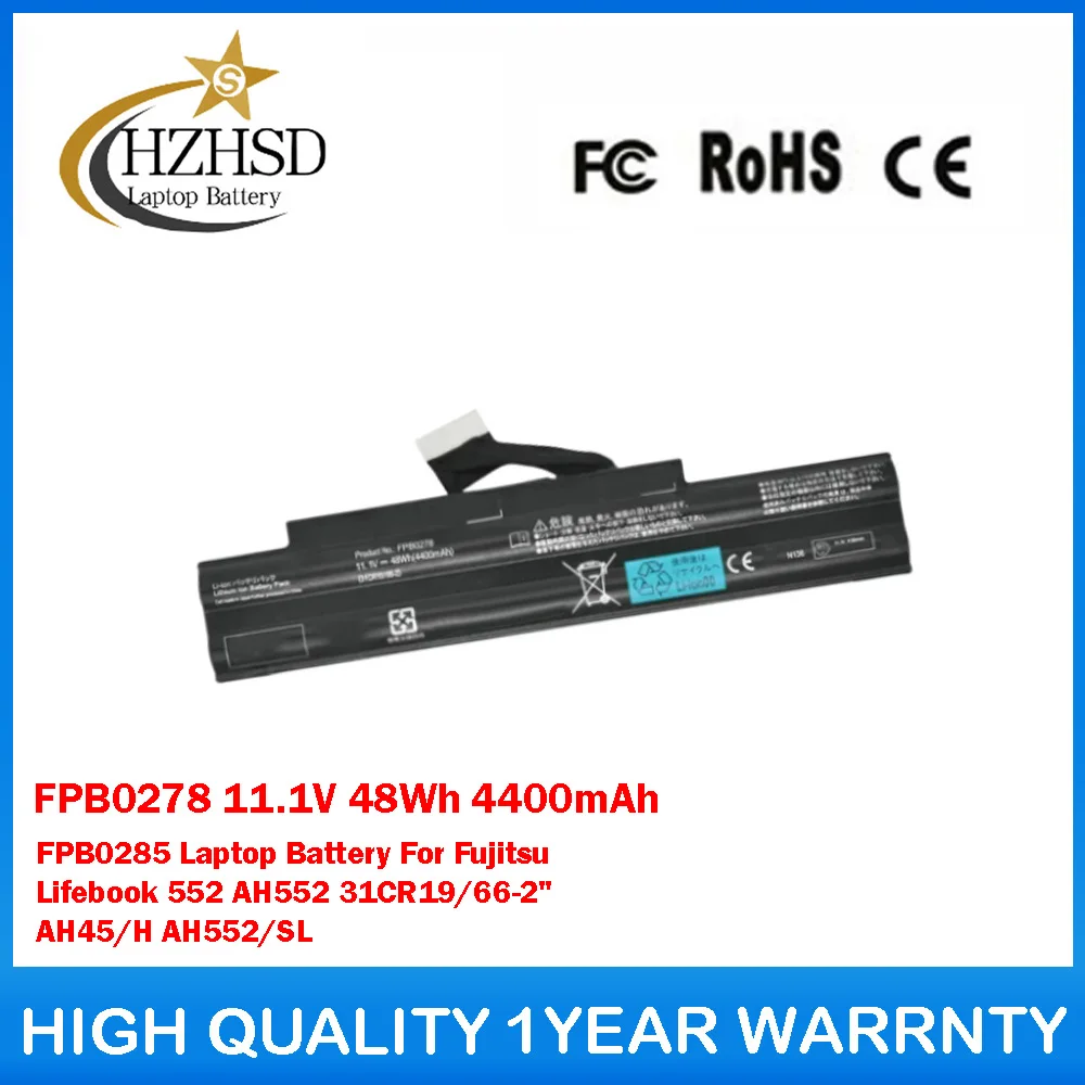 FPB0278 11,1 В 48 Втч 4400 мАч FPB0285 Аккумулятор для ноутбука Fujitsu Lifebook 552 AH552 31CR19/66-2 дюйма AH45/H AH552/SL
FPB0278 11,1 В 48 Втч 4400 мАч FPB0285 Аккумулятор для ноутбука Fujitsu Lifebook 552 AH552 31CR19/66-2 дюйма AH45/H AH552/SL