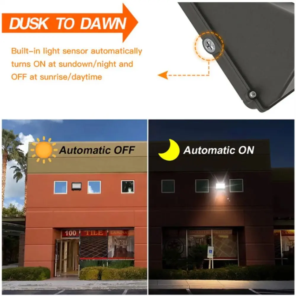 Motion Sensor Outdoor LED Wall Pack Light Dusk-to-Dawn Photocell IP65 Rating Outdoor Wall-Mounted LED Lights AC Power Supply
Motion Sensor Outdoor LED Wall Pack Light Dusk-to-Dawn Photocell IP65 Rating Outdoor Wall-Mounted LED Lights AC Power Supply