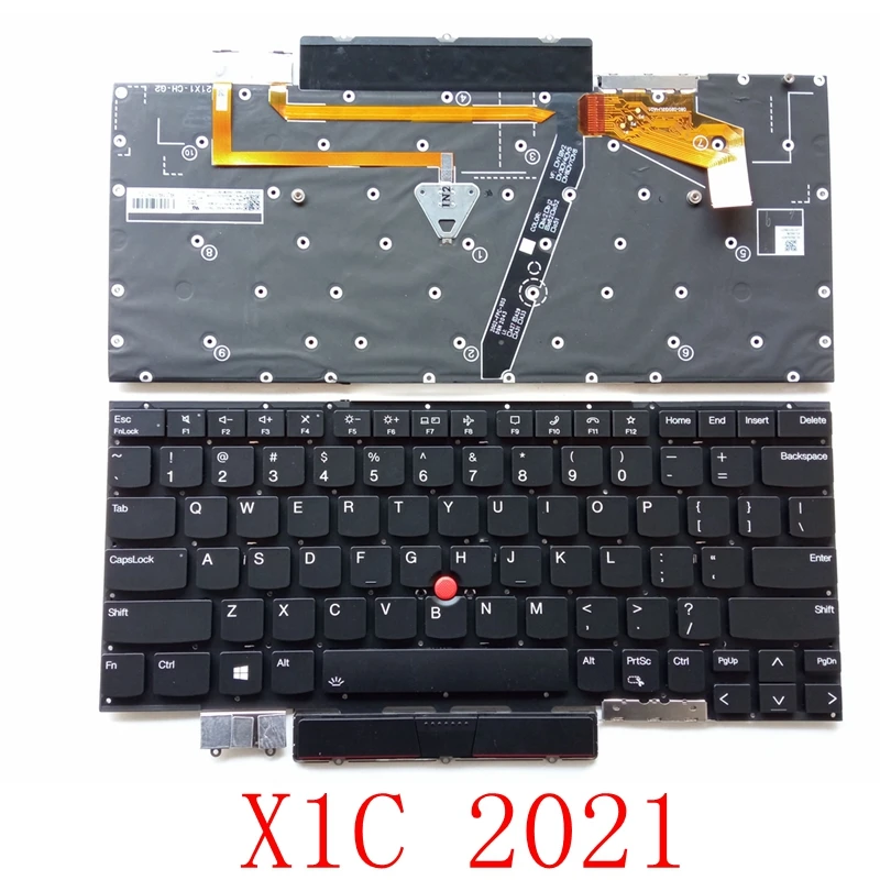 New US English Backlit Keyboard For Lenovo Thinkpad X1C 2021/2013 /2014 Helix 04Y0077
New US English Backlit Keyboard For Lenovo Thinkpad X1C 2021/2013 /2014 Helix 04Y0077