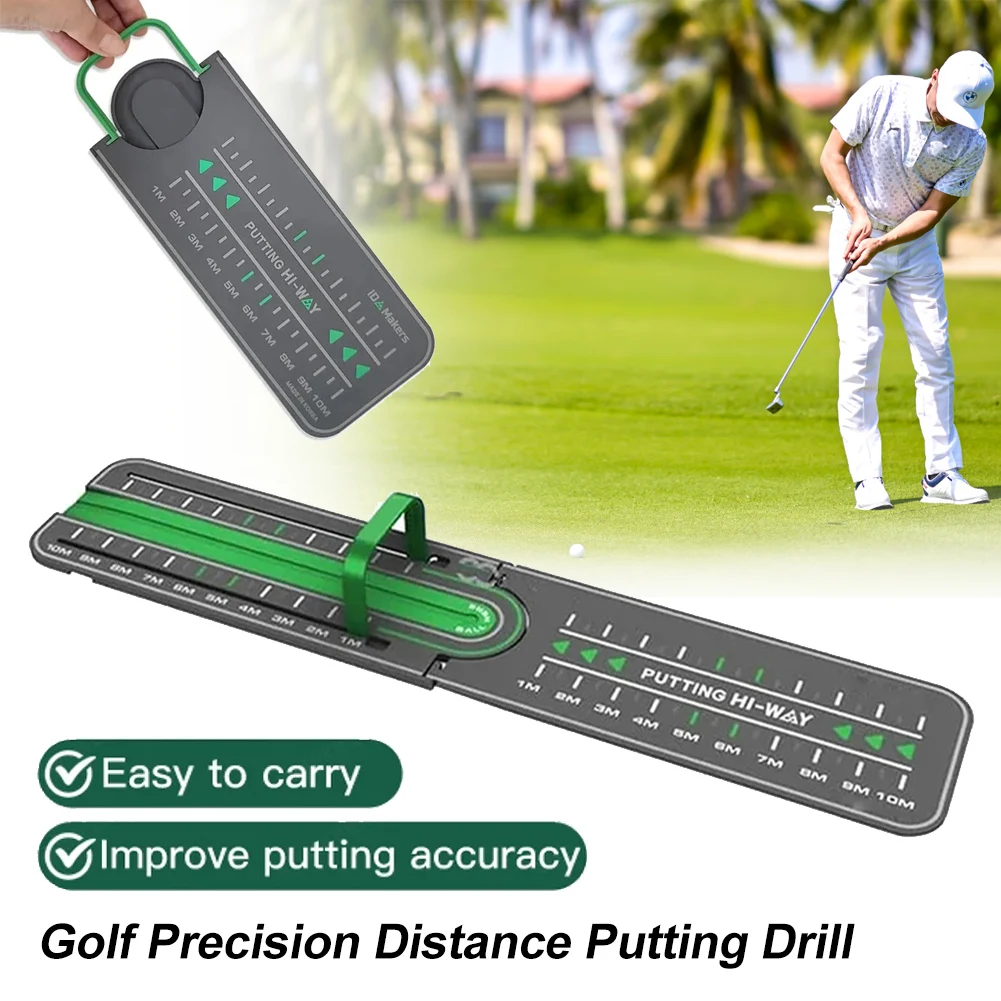 Golf Precision Distance Putting Drill Golf Putting Green Mat Putting Practice Pad Mini Training Putter Aids Golf Accessories
Golf Precision Distance Putting Drill Golf Putting Green Mat Putting Practice Pad Mini Training Putter Aids Golf Accessories