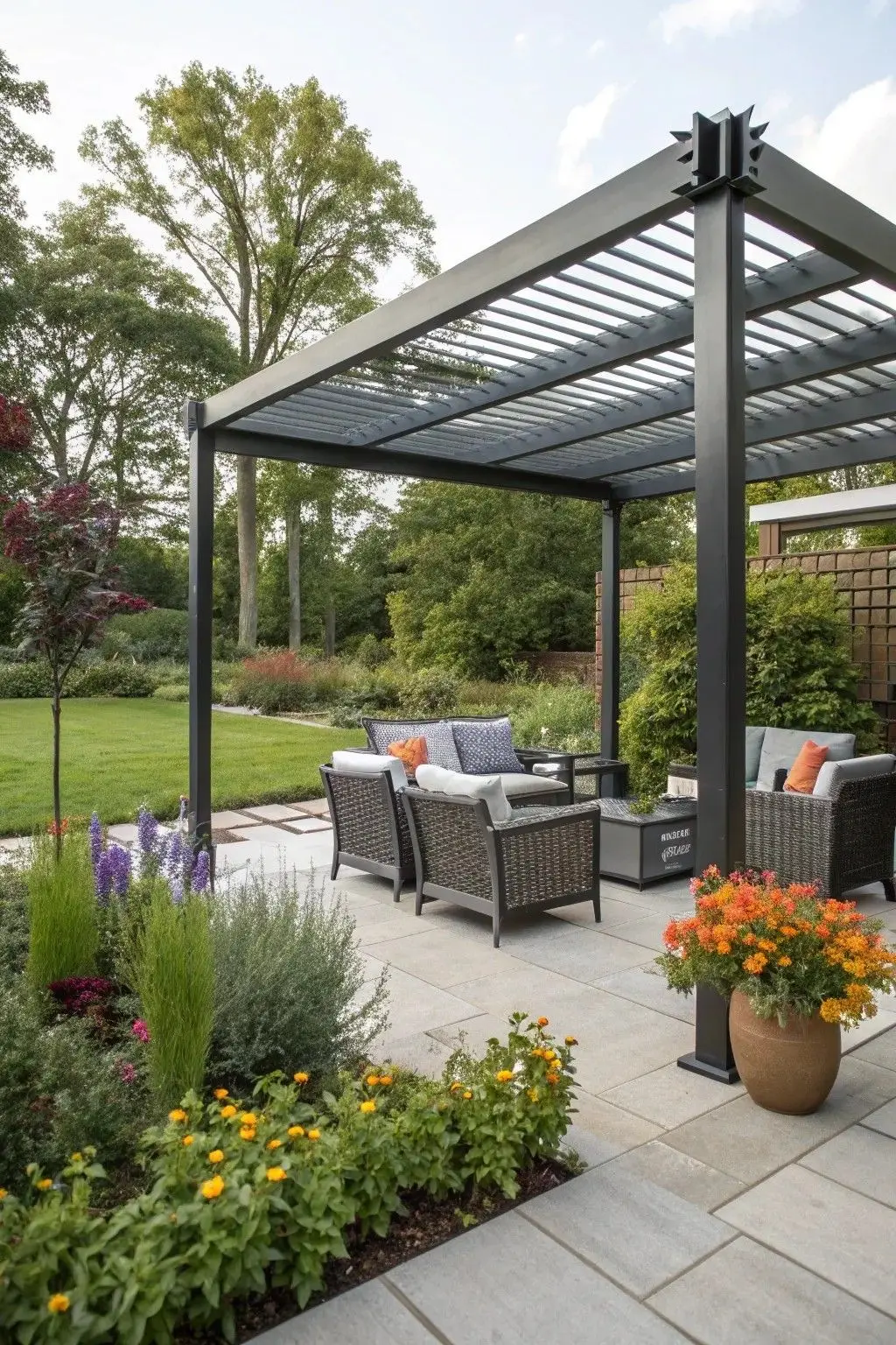 Windproof Rainproof and Sunproof Pavilion Natural Style Aluminum Terrace and Pergola Set Suitable for Outdoor Courtyards
Windproof Rainproof and Sunproof Pavilion Natural Style Aluminum Terrace and Pergola Set Suitable for Outdoor Courtyards