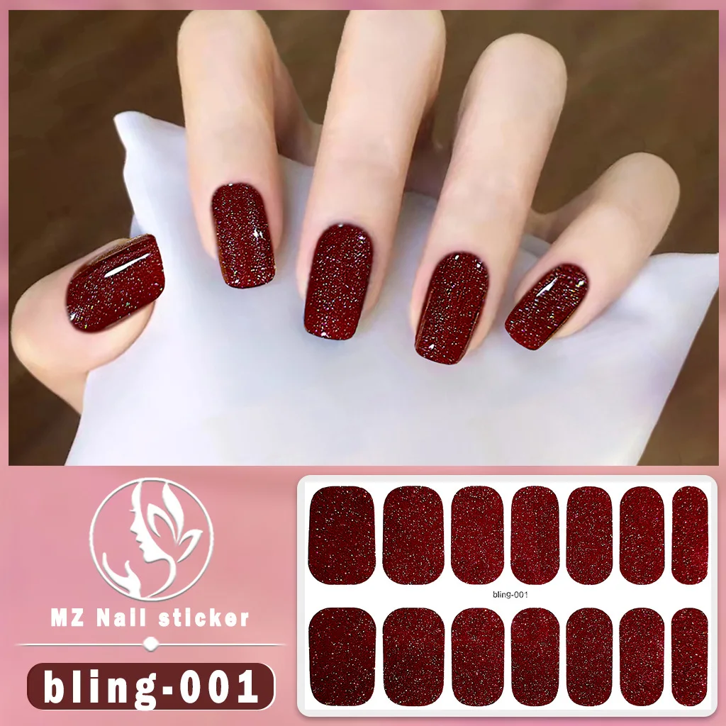 MEBIS Nail Stickers Bling Aurora Series NoBake Gel Nail Art Sticker Waterproof And Longlasting Nail Sticker Wear Naila Oil Film 
MEBIS Nail Stickers Bling Aurora Series NoBake Gel Nail Art Sticker Waterproof And Longlasting Nail Sticker Wear Naila Oil Film