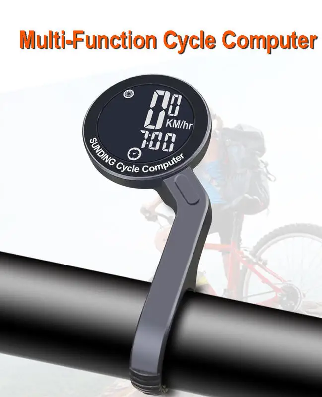 Wireless Digital Speedometer Odometer Bike Handlebar Stopwatch LCD Display Multi-Function for Most Bikes
Wireless Digital Speedometer Odometer Bike Handlebar Stopwatch LCD Display Multi-Function for Most Bikes