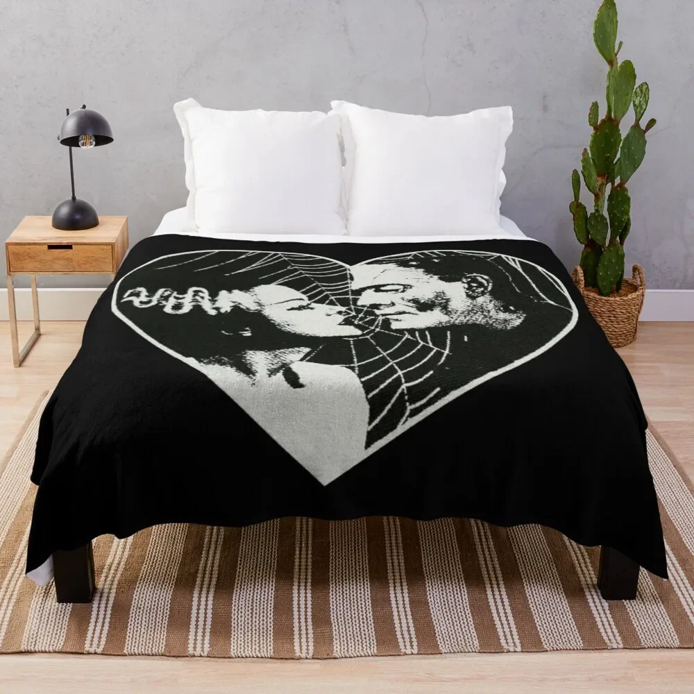Frankenstein and Bride Goth Emo Heart Throw Blanket Cozy Warm Blanket for Bed Room Decor
Frankenstein and Bride Goth Emo Heart Throw Blanket Cozy Warm Blanket for Bed Room Decor
