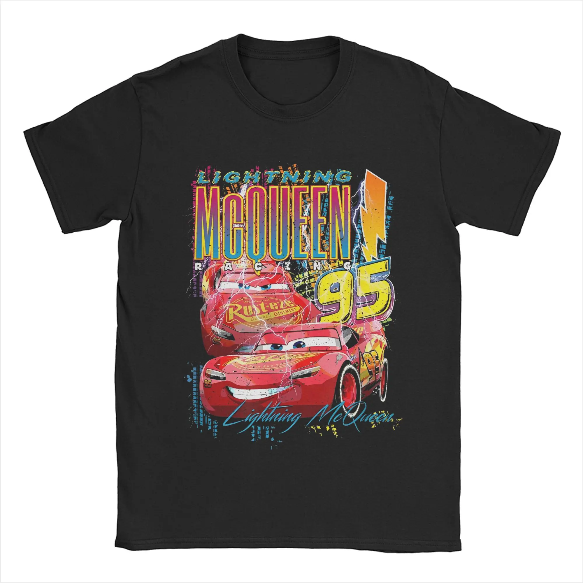 Novelty Cars Lightning McQueen Racing Poster T-Shirts for Men 100% Cotton T Shirts Short Sleeve Tees Gift Idea Clothes
Novelty Cars Lightning McQueen Racing Poster T-Shirts for Men 100% Cotton T Shirts Short Sleeve Tees Gift Idea Clothes