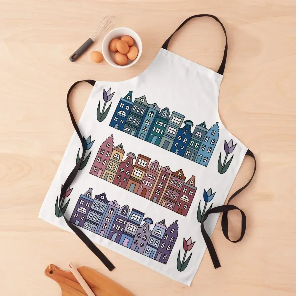 Amsterdam Houses and Tulips || Travel || Buildings || Pattern Netherlands Apron Woman Kitchens For Kitchen Women Apron
Amsterdam Houses and Tulips || Travel || Buildings || Pattern Netherlands Apron Woman Kitchens For Kitchen Women Apron