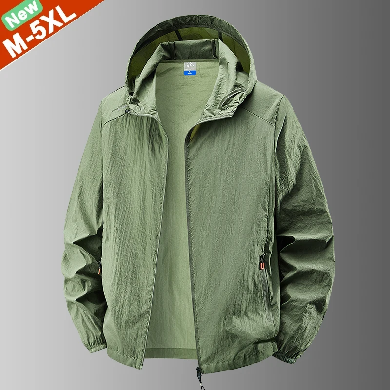 Men Hooded Windbreaker Coats Camping Sunscreen Clothing Men Ultrathin Fishing Wearing Man Sportswear Summer Jackets Fast Ship
Men Hooded Windbreaker Coats Camping Sunscreen Clothing Men Ultrathin Fishing Wearing Man Sportswear Summer Jackets Fast Ship