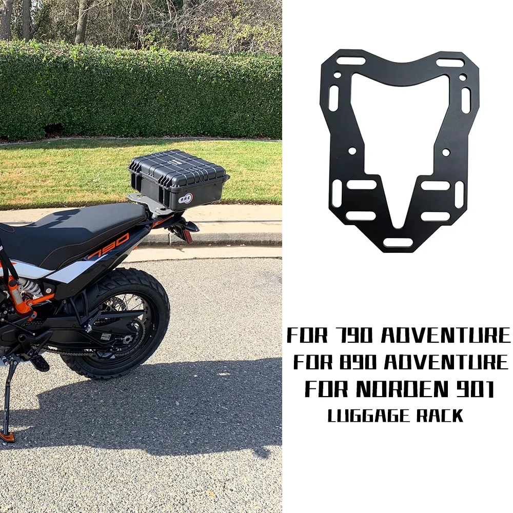 For 790 Adventure Luggage Plate 890 Adventure Luggage Rack Rack Cargo Plate Carrier For Husqvarna Norden 901 Rear Luggage
For 790 Adventure Luggage Plate 890 Adventure Luggage Rack Rack Cargo Plate Carrier For Husqvarna Norden 901 Rear Luggage