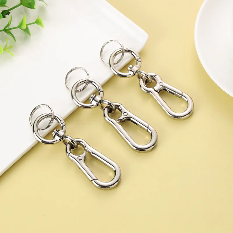 Factory Supply Zinc Alloy Metal Keychain 8 Shaped Gourd Rotating Head Key Ring Climbing Car Key Case Shell Keychain Accessories
Factory Supply Zinc Alloy Metal Keychain 8 Shaped Gourd Rotating Head Key Ring Climbing Car Key Case Shell Keychain Accessories