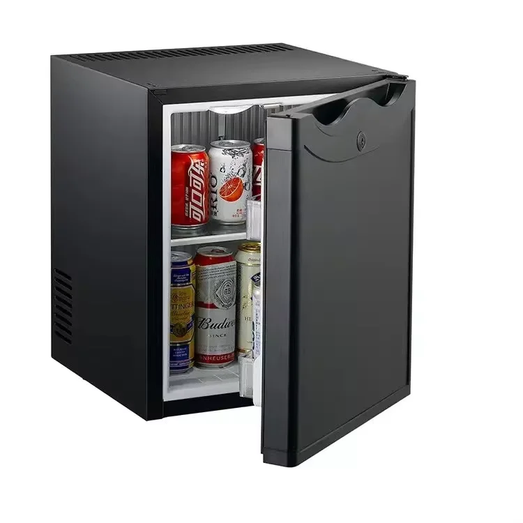 High-end Hotel Absorption Mini bar Refrigerator Noiseless Portable Single Door Domestic Mini bar Fridge with Led Lights
High-end Hotel Absorption Mini bar Refrigerator Noiseless Portable Single Door Domestic Mini bar Fridge with Led Lights