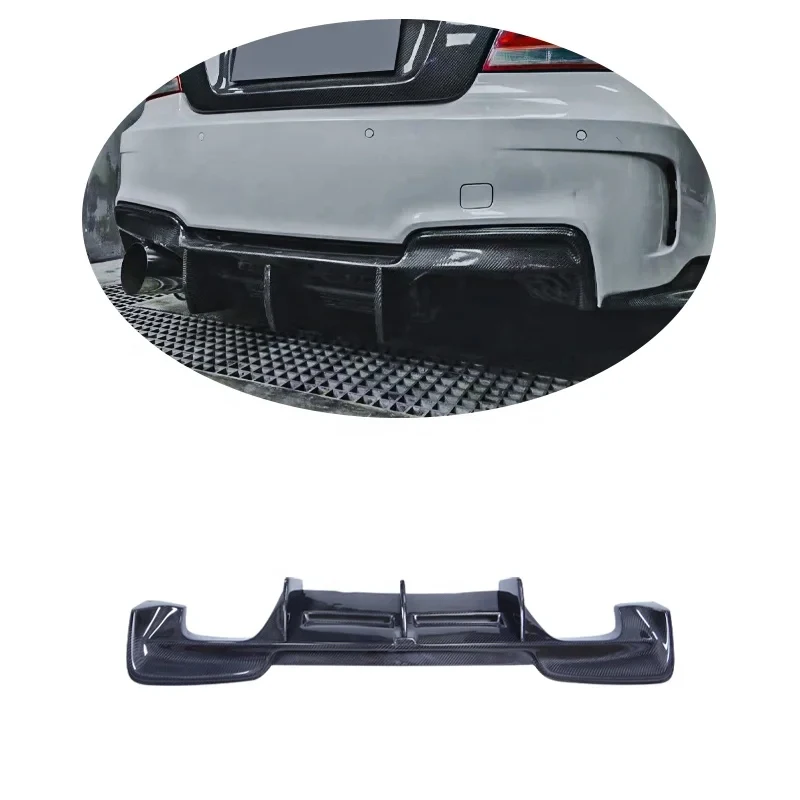 1M E82 E88 RZ Style Carbon Fiber Rear Bumper Lip Spoiler for 2011-2013
1M E82 E88 RZ Style Carbon Fiber Rear Bumper Lip Spoiler for 2011-2013