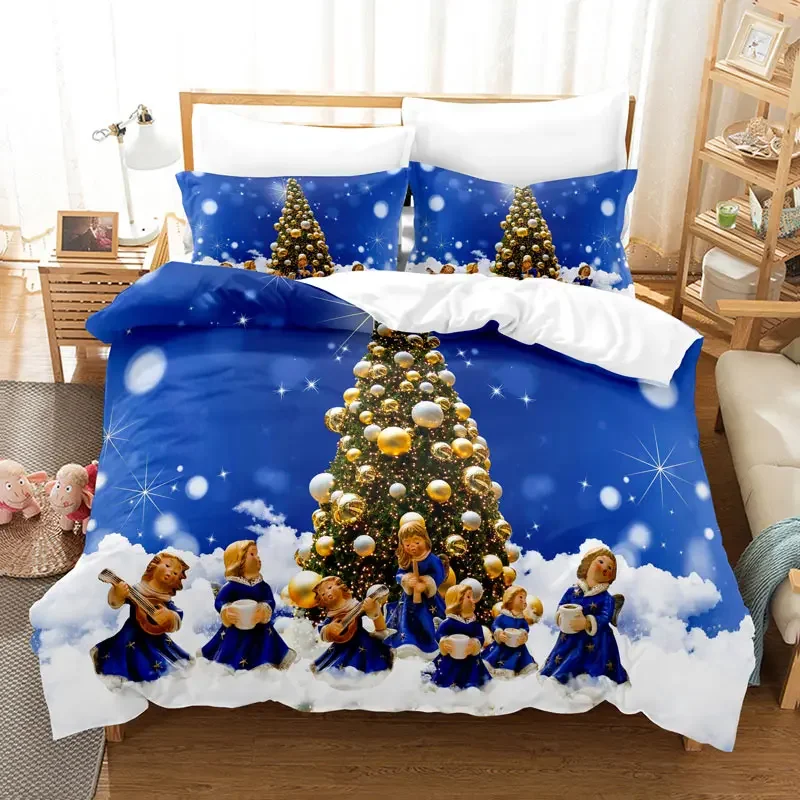 Christmas Bedding Set Duvet Cover Polyester Comforter Cover Pillow Case 3D Queen King Double Full Twin Single 3PCS 2PCS Bedroom
Christmas Bedding Set Duvet Cover Polyester Comforter Cover Pillow Case 3D Queen King Double Full Twin Single 3PCS 2PCS Bedroom