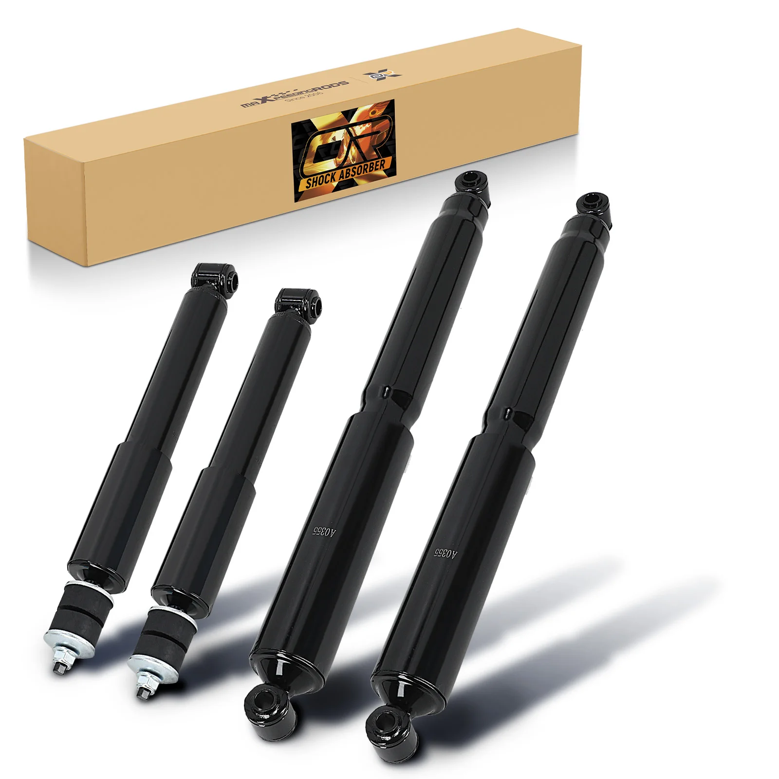 MaXpeedingrods Brand New 4x Front & Rear OE Shock Struts Coil Spring Suspension Parts for Dodge Ram 1500 2500 3500 1994-2002 RWD
MaXpeedingrods Brand New 4x Front & Rear OE Shock Struts Coil Spring Suspension Parts for Dodge Ram 1500 2500 3500 1994-2002 RWD