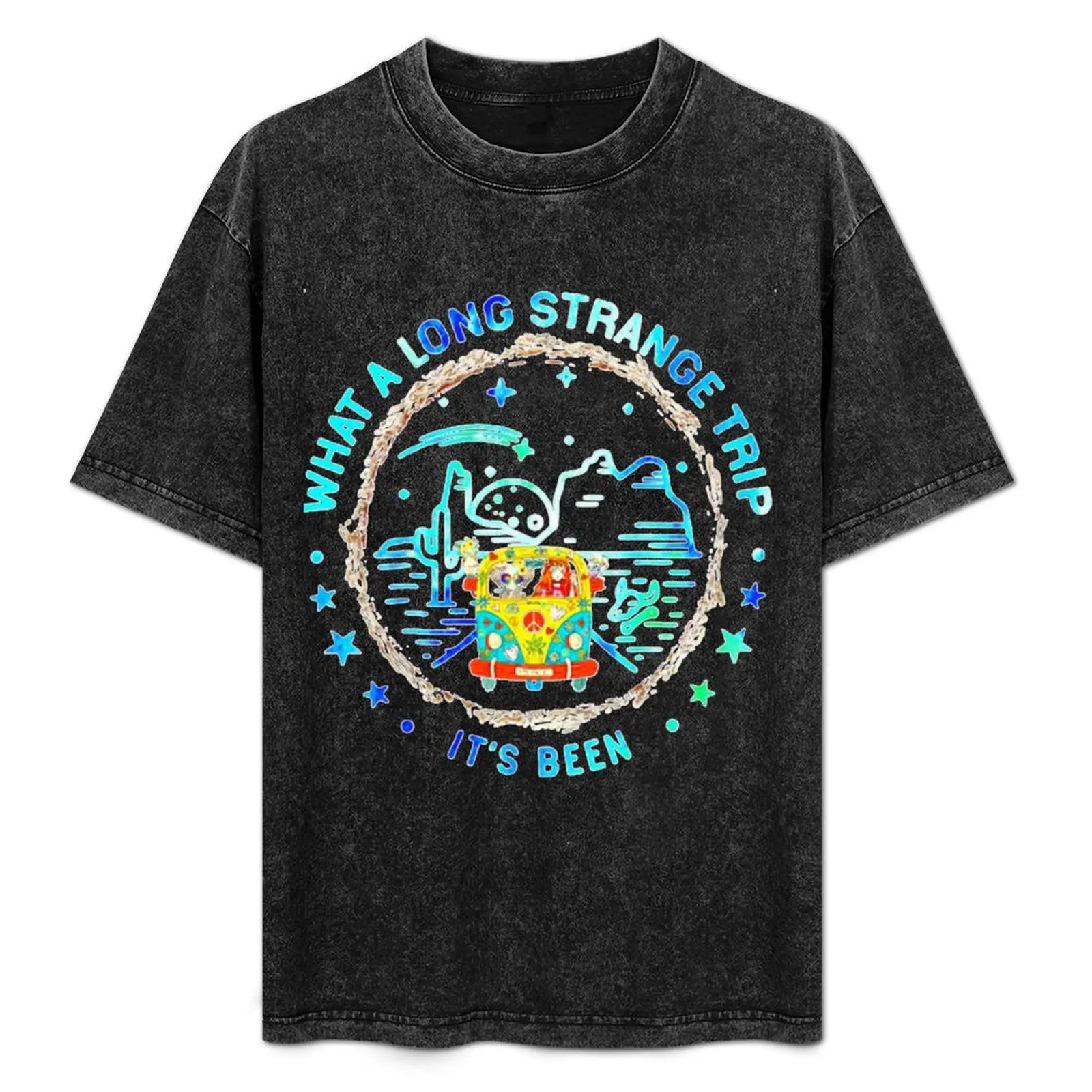 What A Long Strange Trip It*s Been Camping Hippie T-Shirt All Match Basic Short Sleeve Top
What A Long Strange Trip It*s Been Camping Hippie T-Shirt All Match Basic Short Sleeve Top