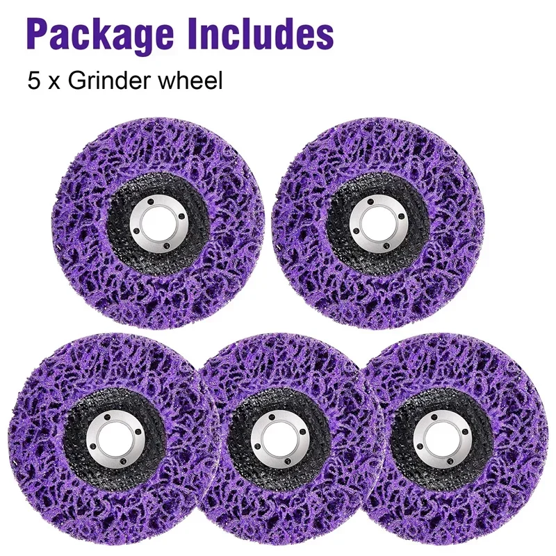 5Pcs 100mm Coral Disc Strip Disc Grinder Strip Disc Abrasive Wheel Paint Rust Removal Clean For Angle Grinder
5Pcs 100mm Coral Disc Strip Disc Grinder Strip Disc Abrasive Wheel Paint Rust Removal Clean For Angle Grinder