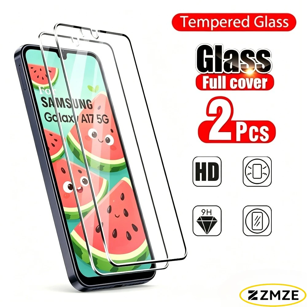 2Pcs Ultra Clear Tempered Glass for Samsung Galaxy A17 A25 A26 A35 A36 A37 A55 A57 A56 A53 A16 A17 Anti-Scratch Screen Protector
2Pcs Ultra Clear Tempered Glass for Samsung Galaxy A17 A25 A26 A35 A36 A37 A55 A57 A56 A53 A16 A17 Anti-Scratch Screen Protector