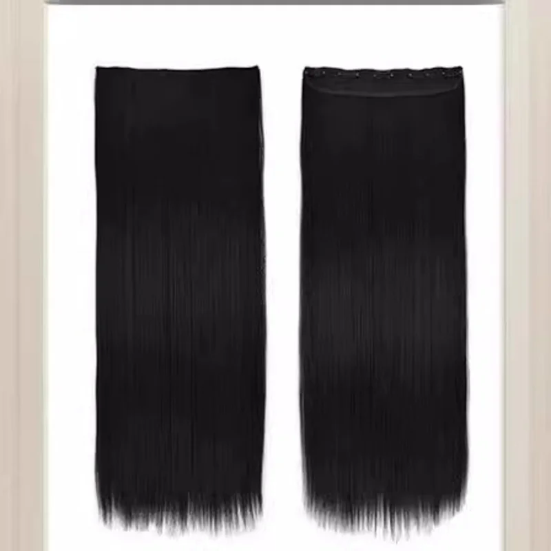 European and American wigs, , five-clip long straight , seamless hair extensions
European and American wigs, , five-clip long straight , seamless hair extensions