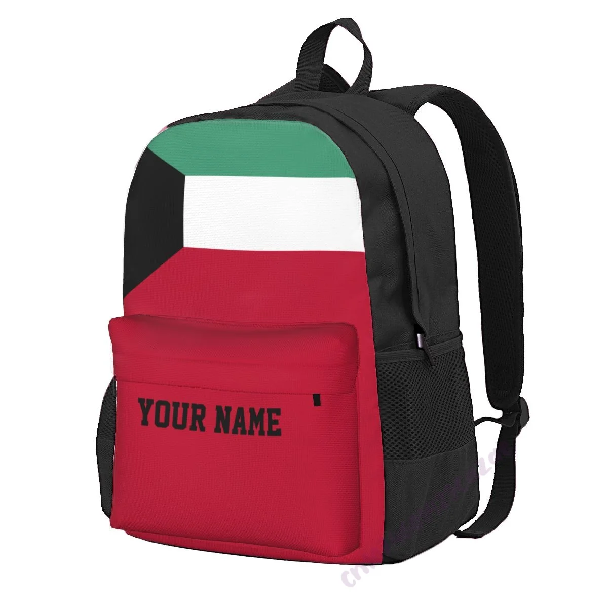 Custom Name Kuwait Flag Polyester Backpack For Men Women Travel Bag Casual Students Hiking Travel Camping
Custom Name Kuwait Flag Polyester Backpack For Men Women Travel Bag Casual Students Hiking Travel Camping
