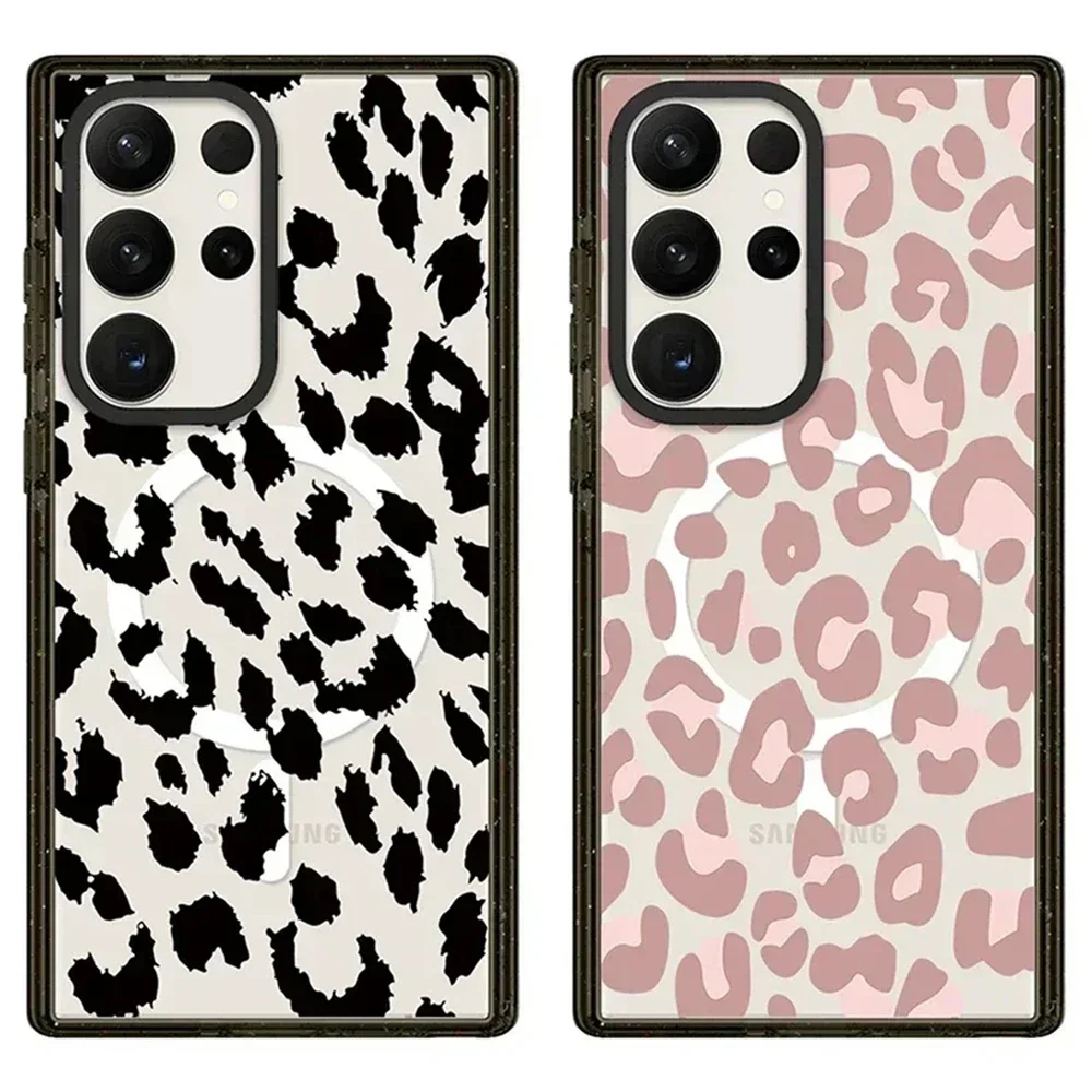 Leopard MagSafe Acrylic Black Border Protective Case for Samsung Galaxy S22 U S23U S24 Ultra Shell
Leopard MagSafe Acrylic Black Border Protective Case for Samsung Galaxy S22 U S23U S24 Ultra Shell