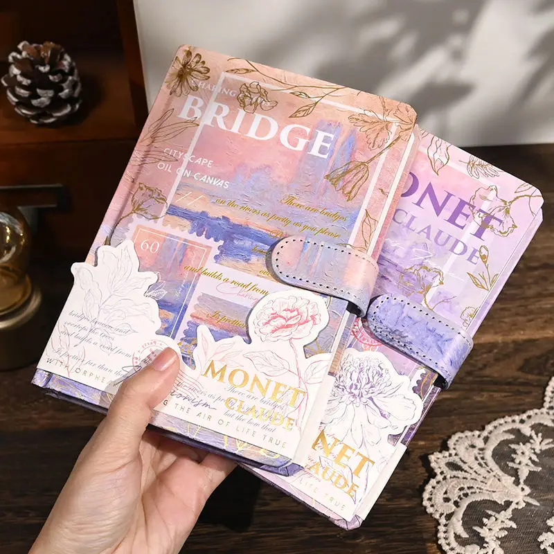 Oil painting style full color page notebook book ins high value diary handbook student stationery handbook
Oil painting style full color page notebook book ins high value diary handbook student stationery handbook