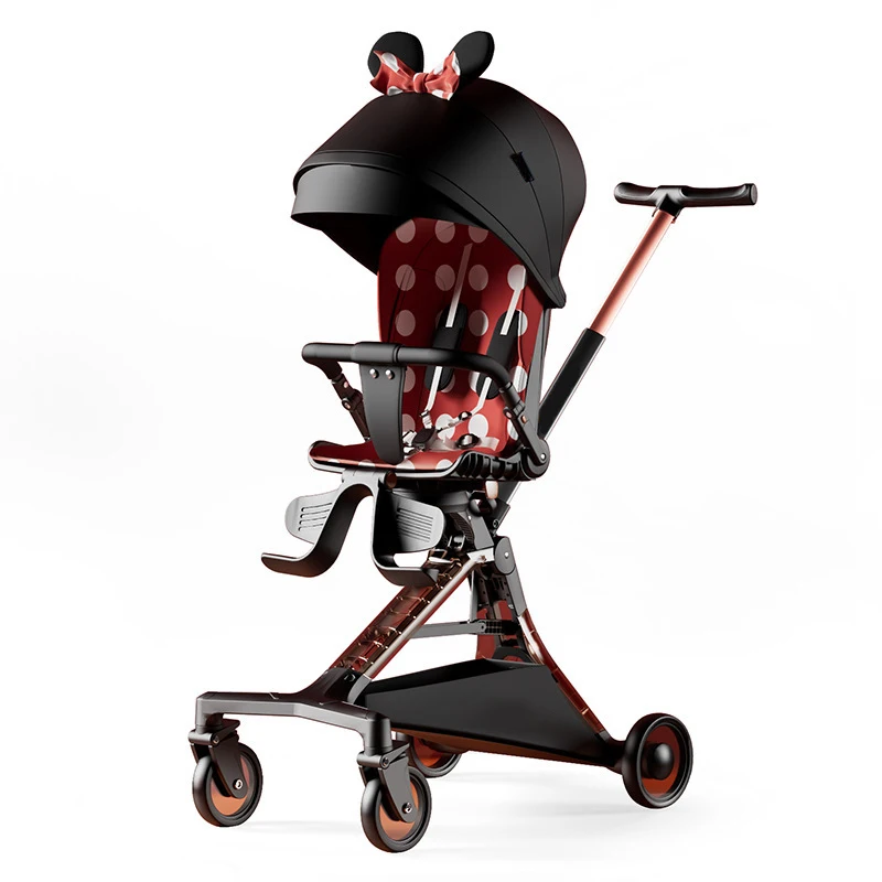 Can Be Customized Stroller Can Sit and Lie Portable Folding One-button Children Two-way Walking High Landscape
Can Be Customized Stroller Can Sit and Lie Portable Folding One-button Children Two-way Walking High Landscape
