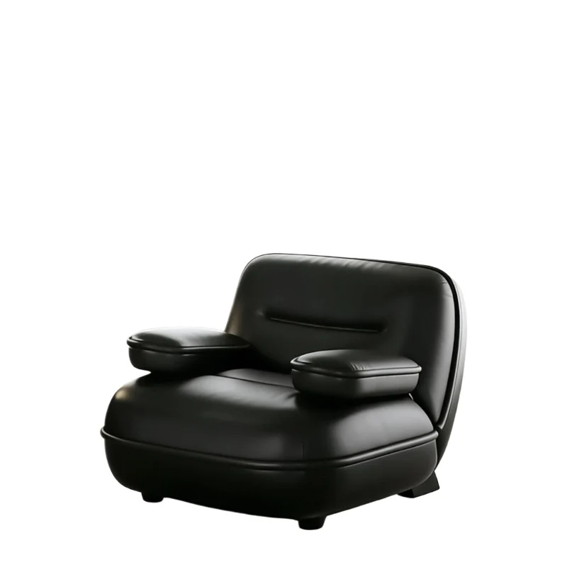 Italian single sofa chair, light luxury and high-end medieval leather living room lazy designer casual single chair
Italian single sofa chair, light luxury and high-end medieval leather living room lazy designer casual single chair