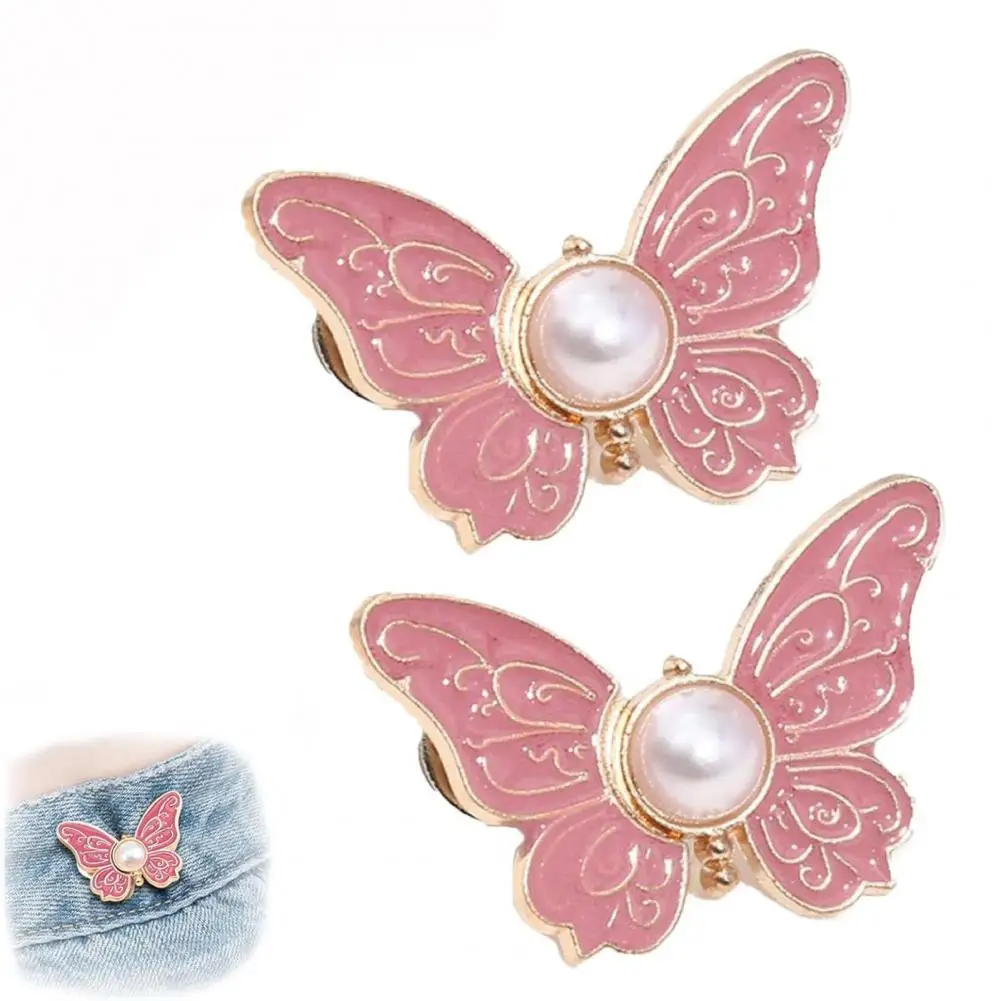 Waist Buckle with Gentle Gripping Teeth Butterfly-shaped Buttons for Discreet Tightening Butterfly Clips for Waist for Loose
Waist Buckle with Gentle Gripping Teeth Butterfly-shaped Buttons for Discreet Tightening Butterfly Clips for Waist for Loose