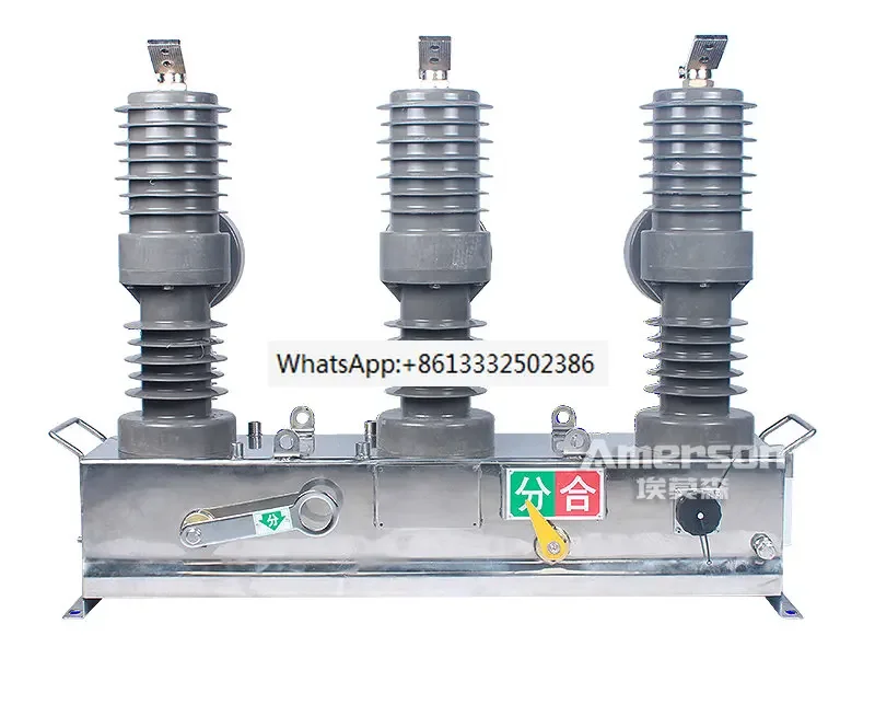 High voltage ZW32-12/630A vacuum circuit breaker 10KV outdoor column mounted circuit breaker stainless steel manual
High voltage ZW32-12/630A vacuum circuit breaker 10KV outdoor column mounted circuit breaker stainless steel manual