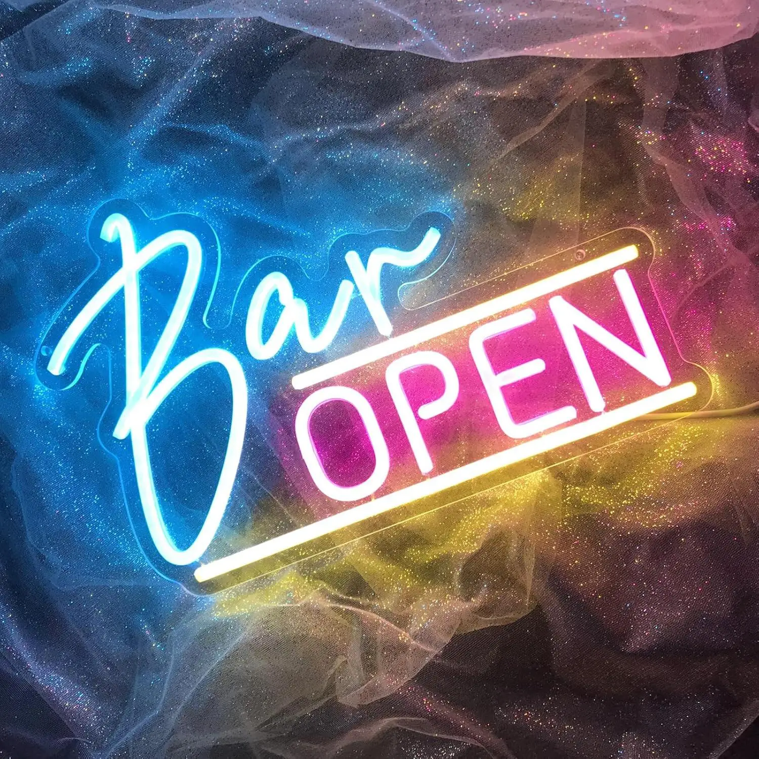 Bar Open Neon Sign Dimmable LED Lights for Bar Pub Night Club Beer House Man Cave Restaurant Party Storefront Welcome Decoration
Bar Open Neon Sign Dimmable LED Lights for Bar Pub Night Club Beer House Man Cave Restaurant Party Storefront Welcome Decoration