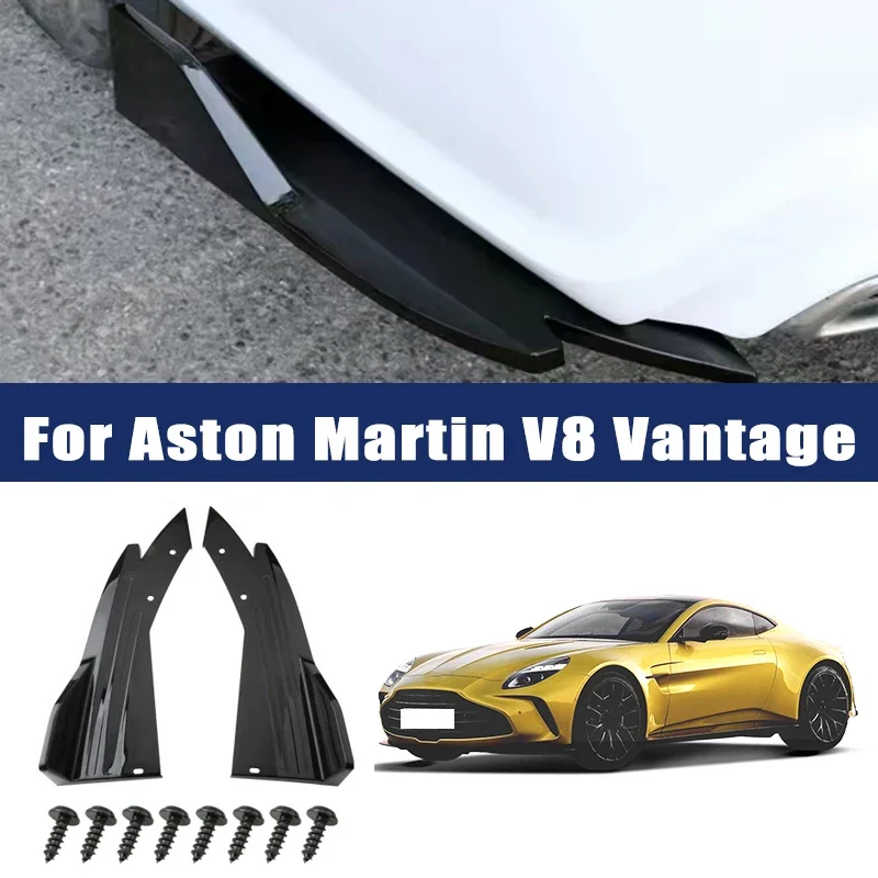 2pcs Rear Bumper Lip Diffuser Splitter Canard Protector Front Spoiler Body Kit For Aston Martin V8 Vantage
2pcs Rear Bumper Lip Diffuser Splitter Canard Protector Front Spoiler Body Kit For Aston Martin V8 Vantage