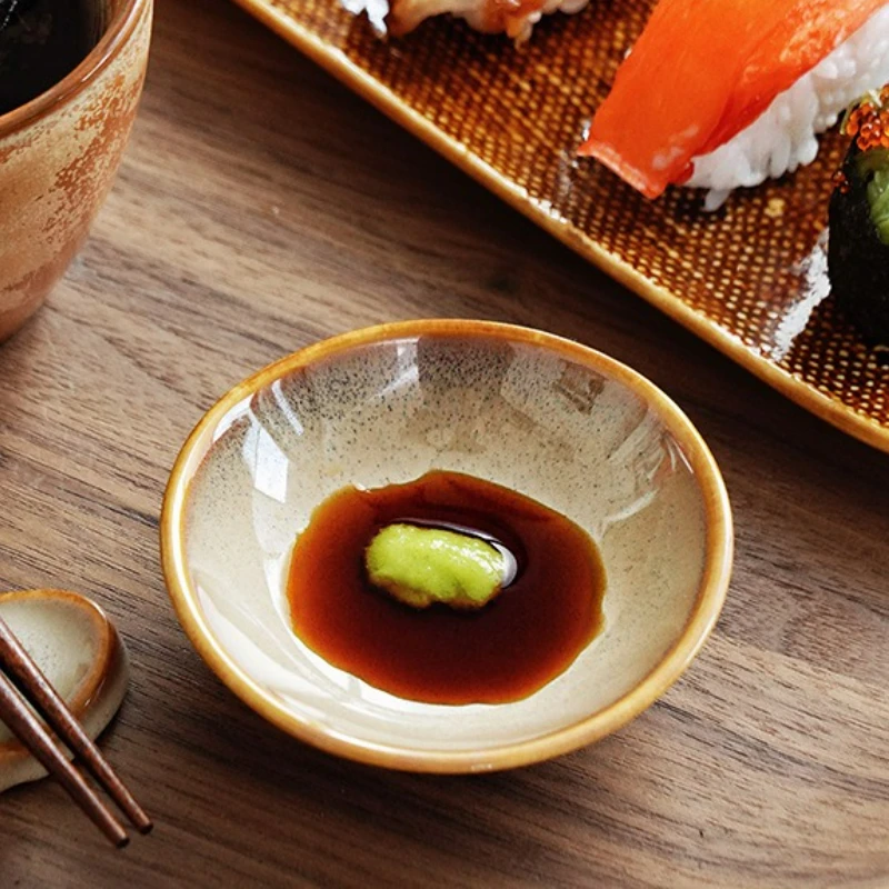 Japanese Style Ceramic Seasoning Plate Mini Cute Dipping Dish Sashimi Sushi Soy Sauce Dishes Household Desktop Tableware New
Japanese Style Ceramic Seasoning Plate Mini Cute Dipping Dish Sashimi Sushi Soy Sauce Dishes Household Desktop Tableware New