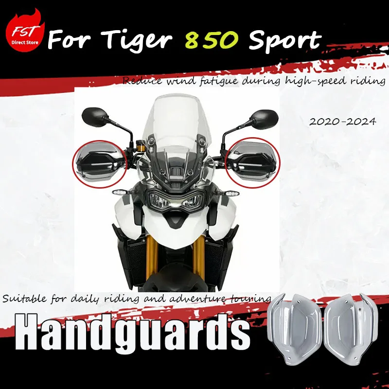 For Tiger 850 Sport 2020-2024 Special Modification Accessories Handle Guard Cover Windproof Handle Guard Handguards.
For Tiger 850 Sport 2020-2024 Special Modification Accessories Handle Guard Cover Windproof Handle Guard Handguards.