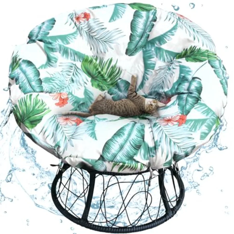 Papasan Chair Cover Only 55-Inch Waterproof Papasan Chair Covers Papasan Chair Cover with Zipper and Straps Washable Papasan Co
Papasan Chair Cover Only 55-Inch Waterproof Papasan Chair Covers Papasan Chair Cover with Zipper and Straps Washable Papasan Co