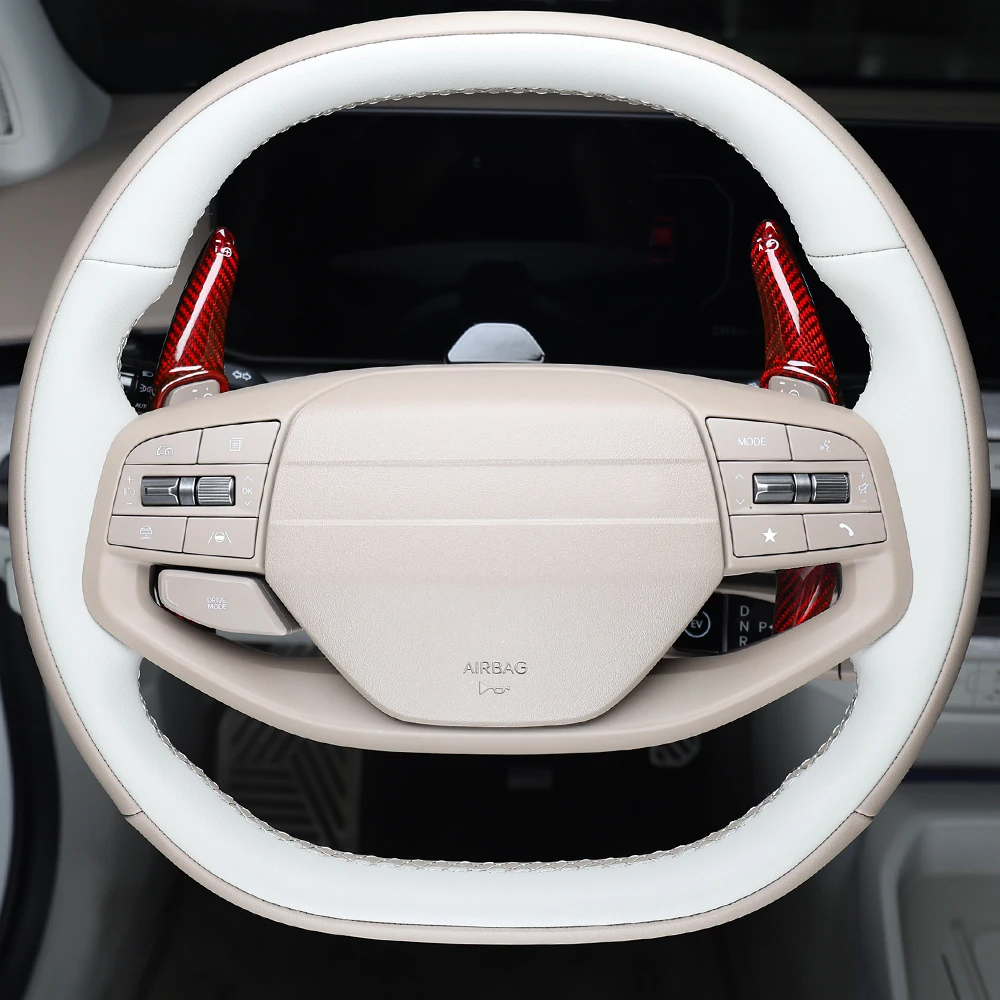 Auto Interior Decoration Carbon Fiber Style Shift Paddle Extension Rod For Kia EV3 / EV4 2025 2026 LHD RHD Auto Accessories
Auto Interior Decoration Carbon Fiber Style Shift Paddle Extension Rod For Kia EV3 / EV4 2025 2026 LHD RHD Auto Accessories