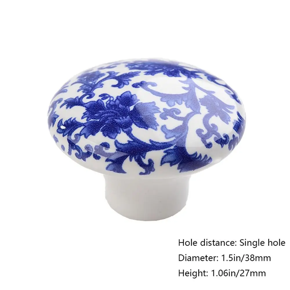 Flowers 76mm/96mm/128mm Fashion Blue And White Creative Antique Dresser Cabinet Handles Drawer Knobs Door Handle Pull Handles
Flowers 76mm/96mm/128mm Fashion Blue And White Creative Antique Dresser Cabinet Handles Drawer Knobs Door Handle Pull Handles