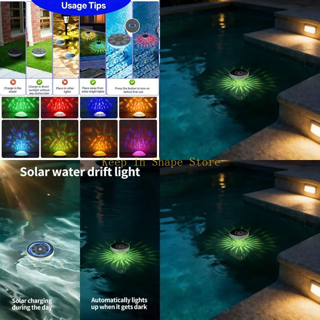 U1JC Solar LED Swimming Pool Light Including transportable Device 10 Shade Differences IP68 Waterproof
U1JC Solar LED Swimming Pool Light Including transportable Device 10 Shade Differences IP68 Waterproof