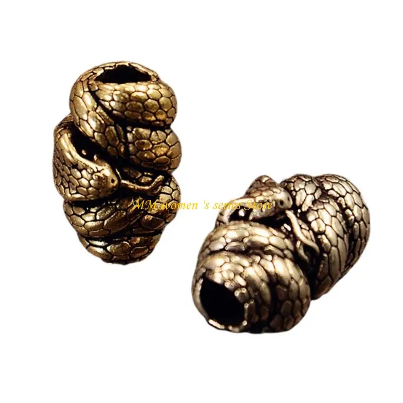 Q39C Snake Serpents Металлические бусины для творческих проектов Paracord и модных украшений
Q39C Snake Serpents Металлические бусины для творческих проектов Paracord и модных украшений
