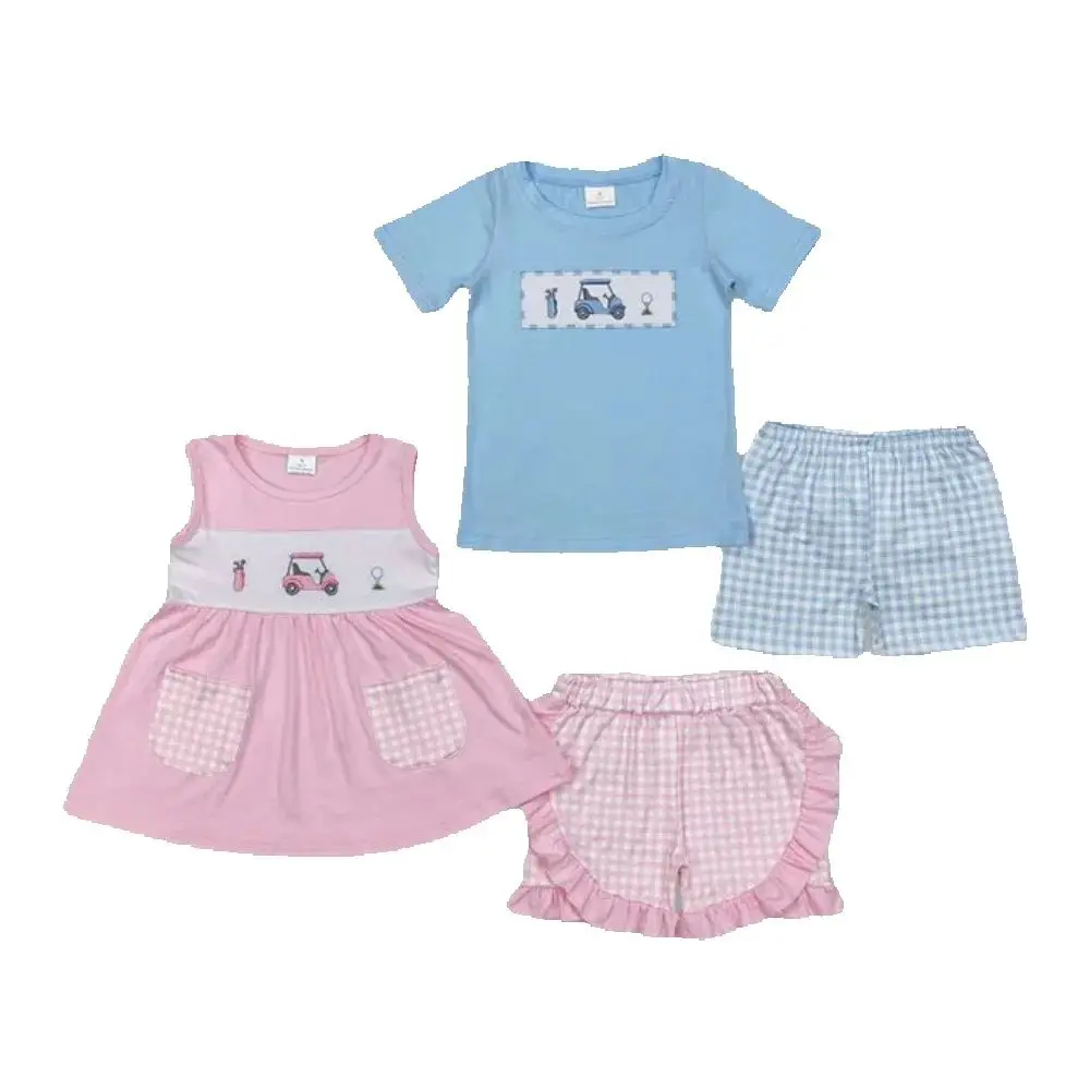 Baby kids clothing Sibling summer girls and boys Sibling Boys Baby Girls Golf Carts Top Shorts Outfits Clothes Sets
Baby kids clothing Sibling summer girls and boys Sibling Boys Baby Girls Golf Carts Top Shorts Outfits Clothes Sets